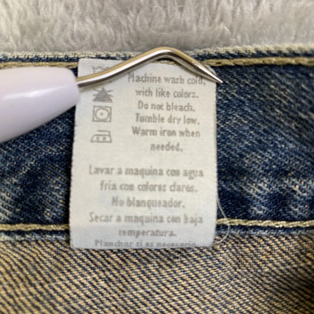 VTG Members Mark Shorts Men 38 Blue Denim Carpenter Workwear Skater Y2K Baggy